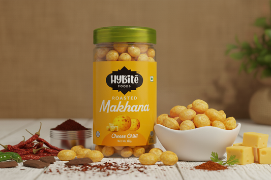 Cheese and Chili Roasted Makhana