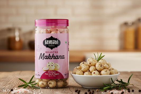 Pink Salt & Pepper Flavored  Roasted Makhana